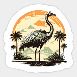 Ostrich Sticker